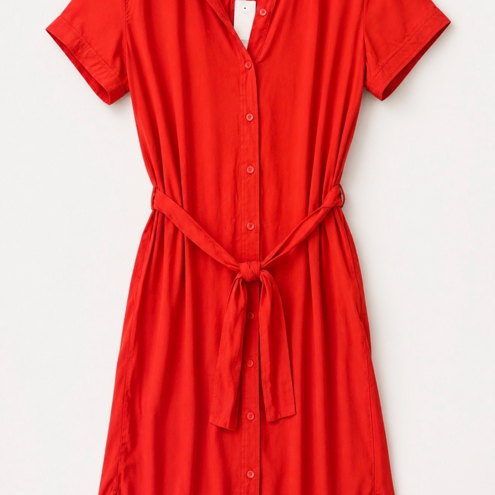 Loft Maxi Shirt Dress SUMMER CUTE Size Small